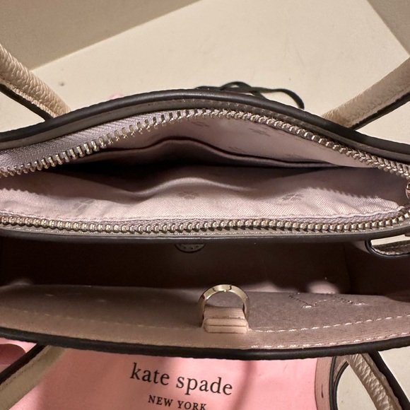 Kate Spade Cream Satchel Pebbled Leather - Picture 8 of 8